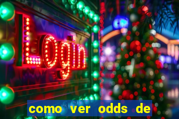 como ver odds de jogos passados